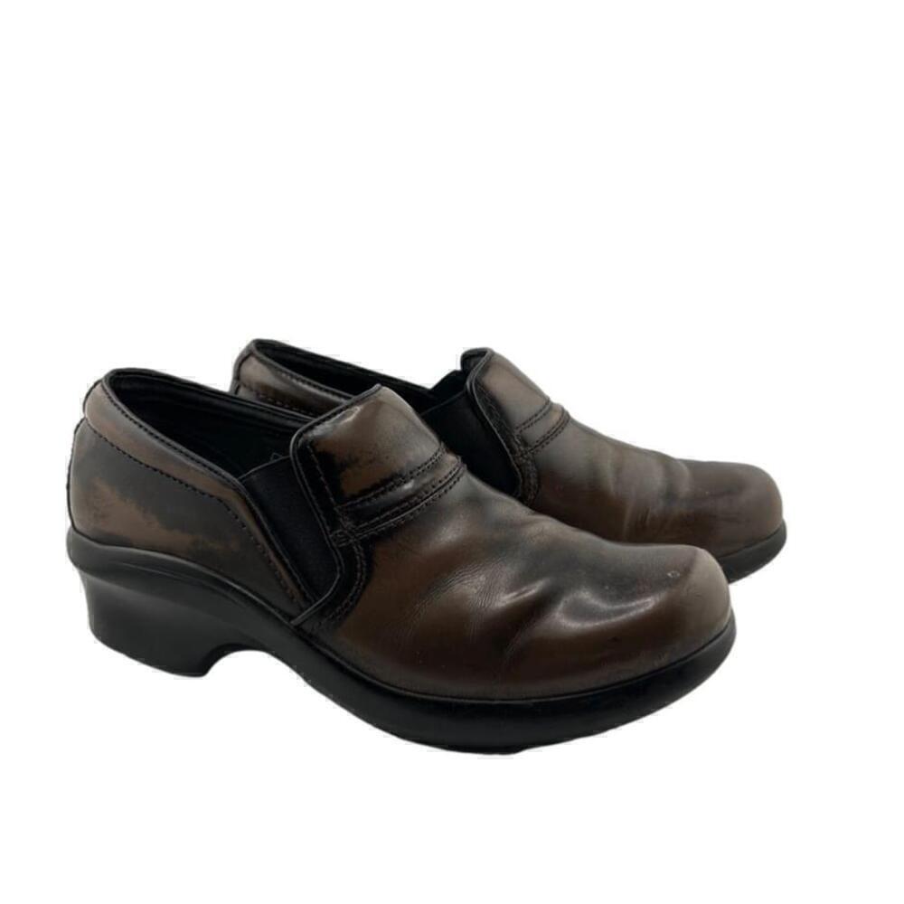 Women's Ariat Brown Leather Slip-On Shoes Size 8.5